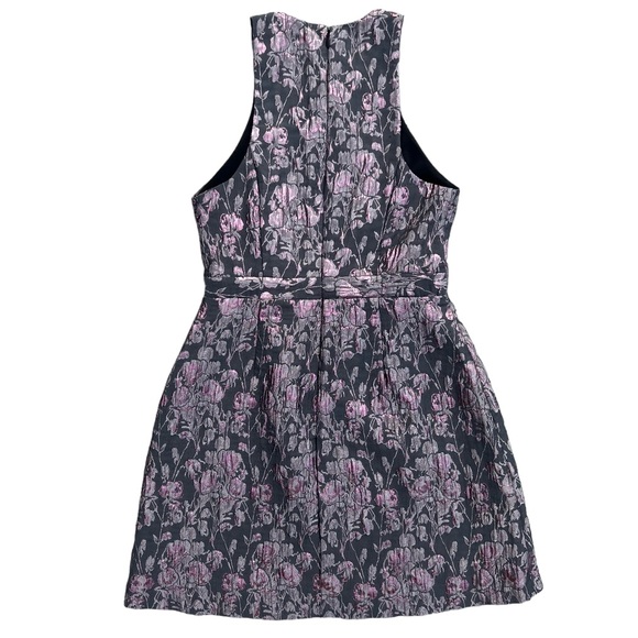 Express - Metallic Flower Formal dress - Size 6 - Picture 6 of 14